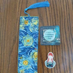 Bookmark, Pin, and Sticker Set